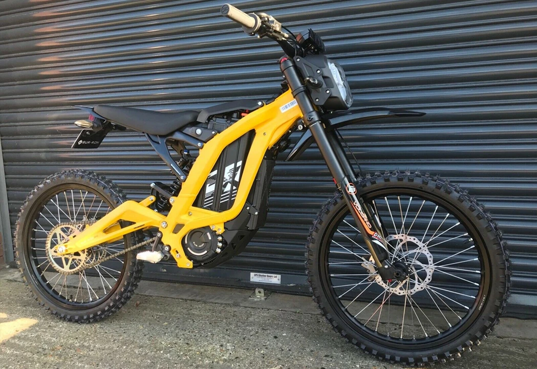 LB road Legal Dual Sport Electric Motorcycle Yellow